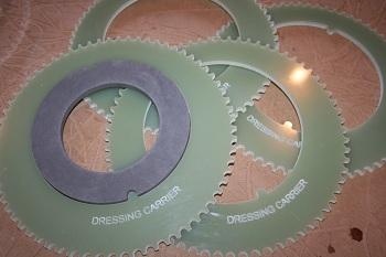 These are dressing carriers for the 4 carrier setup on a Stahli DLM 705.